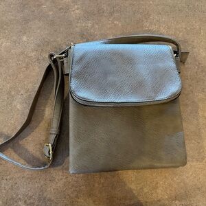 Stylish Gray Crossbody Bag